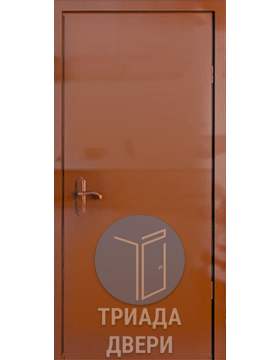 одностворчатая тамбурная дверь с нитроэмалевым окрасом