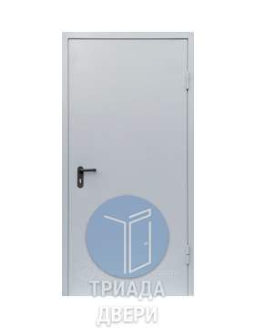 дверь техническая с ручкой антипаника для подсобного помещения