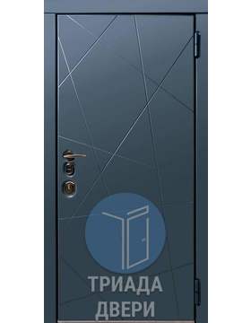 наружная стальная дверь с трехконтурным уплотнителем