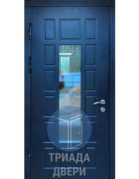 стальная трехконтурная дверь на дачу