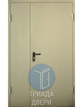 техническая дверь с нитроэмалью для склада